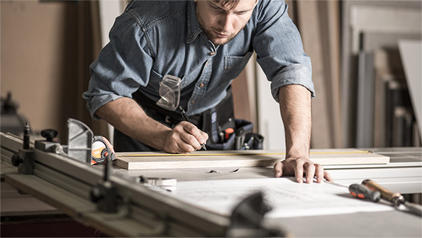 Craftsman working